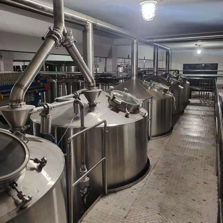 4000L Five vessels turnkey beer brewery